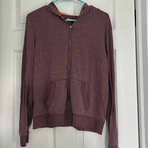 Oversized Zip Up Jacket